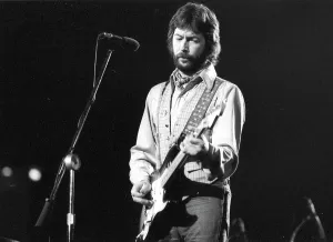 Eric Clapton Live Performance Prints: Clapton Performs