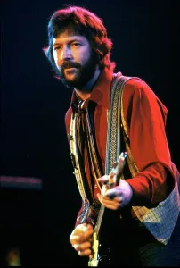 Vintage Rockstar Photos Prints: Clapton Performs