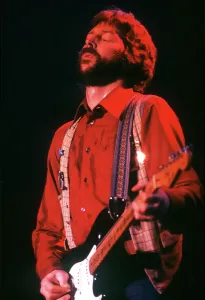 Classic Rock Musician Prints: Clapton Performs
