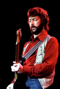 Classic Rock Guitarists Prints: Clapton Performs