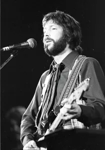 Guitar Legends Of The 70s Prints: Clapton Performs