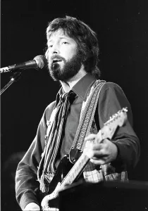 Vintage Rock Music Prints: Clapton Performs
