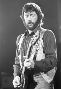 Guitar Legends Of The 70s Prints: Clapton Performs