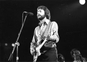 Guitar Legends Of The 70s Prints: Clapton Performs
