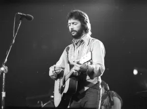 Guitar Legends Of The 70s Prints: Clapton Performs