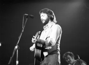 Guitar Legends Of The 70s Prints: Clapton Performs