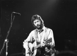 Classic Rock Musician Images Prints: Clapton Performs