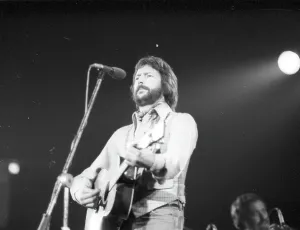 Guitar Legends Of The 70s Prints: Clapton Performs