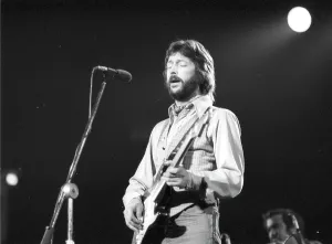 Eric Clapton Live Performance Prints: Clapton Performs