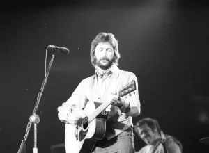 Guitar Legends Of The 70s Prints: Clapton Performs