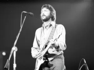 Guitar Legends Of The 70s Prints: Clapton Performs