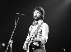 Electric Guitar Performance Prints: Clapton Performs