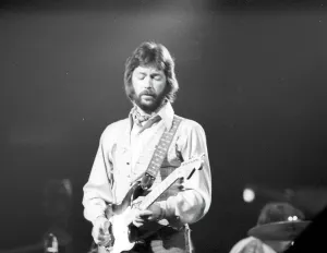 Electric Guitar Legends Prints: Clapton Performs
