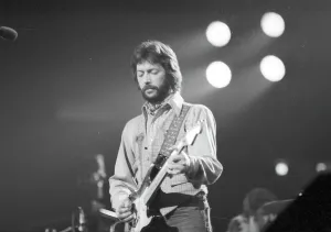 Getty Images Vintage Stock Prints: Clapton Performs