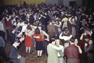 Couples Dancing In The 50s Prints: Couples Dancing