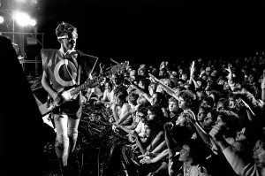 Classic Punk Bands Prints: Devo Performing