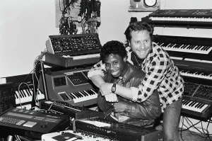 Recording Studio Equipment Prints: Doug E. Fresh In The Studio