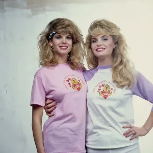80s Fashion Prints: Eighties Fashion Shoot For Tiger Beat