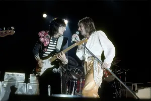 British Rock Music Prints: The Faces Performing