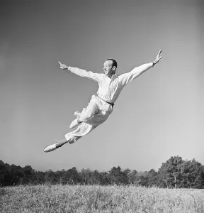 Prints of LOS ANGELES - CIRCA 1940: Dancer, actor and singer Fred Astaire (1899 - 1987) performs for the camera during a photo session circa 1940 in Los Angeles, California Actors And Actress Prints: Fred Astaire Print - Circa 1940 Los Angeles Photo Session