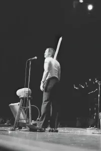 Vintage Comedy Performances Prints: Gallagher Performs Live