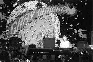 Vintage Music Performance Prints: Gary Wright Live