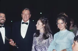 Bow Tie Fashion Icon Prints: John Wayne At The Oscars