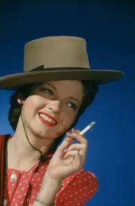 Vintage Fashion Models Prints: MODEL POSING IN 1938