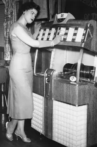 Patsy Cline at the Jukebox Print