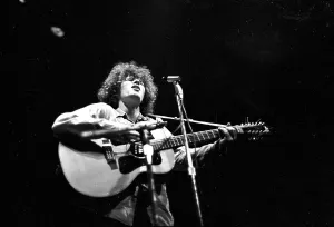 Tim Buckley Performing at the Bitter End Print