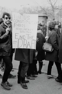 Vietnam War Protests Prints: Stop The Draft Week