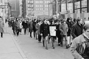 Vietnam War Protests Prints: Stop The Draft Week