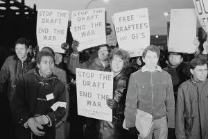 Vietnam War Protests Prints: Stop The Draft Week
