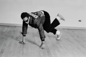 Black And White Dance Photos Prints: Studio Dancer