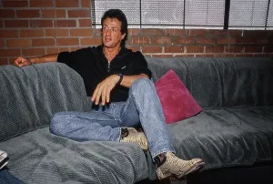 80s Fashion Prints: Sylvester Stallone, American Actor