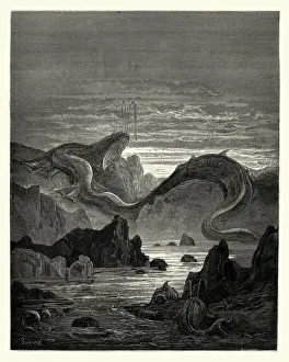Milton's Paradise Lost - And seems a moving land Milton's Paradise Lost - And seems a moving land