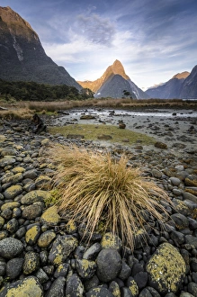 Mitre Peak, Fiordland National Park, Milford Sound, South Island, New Zealand