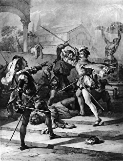 Montagues & Capulets Fight In Romeo And Juliet Montagues & Capulets Fight In Romeo And Juliet