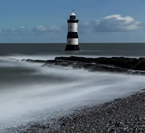 Moonlight, Penmon Lighthouse, Anglesey, Wales Moonlight, Penmon Lighthouse, Anglesey, Wales