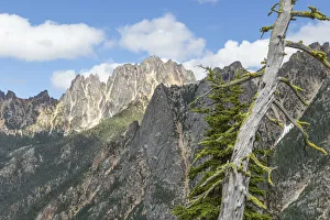 Mountain top landscape, North Cascades National Park, Washington State, USA Mountain top landscape, North Cascades National Park, Washington State, USA