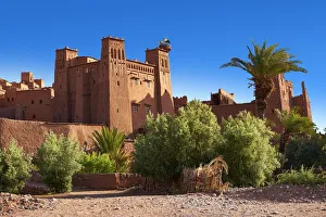 Mud buildings of the fortified Berber Ksar of Ait Benhaddou, Sous-Massa-Dra, Morocco Mud buildings of the fortified Berber Ksar of Ait Benhaddou, Sous-Massa-Dra, Morocco