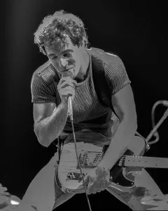 Bruce Springsteen Prints: Bruce Springsteen Print - Born in the USA Tour, Los Angeles 1985