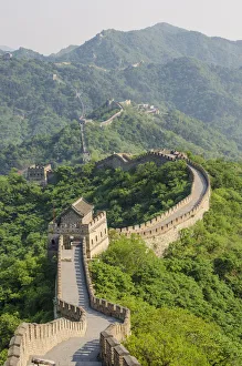 Mutianyu section of Great Wall of China, Beijing, China Mutianyu section of Great Wall of China, Beijing, China