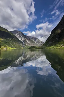 Naeroeyfjord, Aurland, Sogn og Fjordane, Norway Naeroeyfjord, Aurland, Sogn og Fjordane, Norway