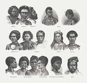 Native people of the South Sea Islands, published in 1882 Native people of the South Sea Islands, published in 1882