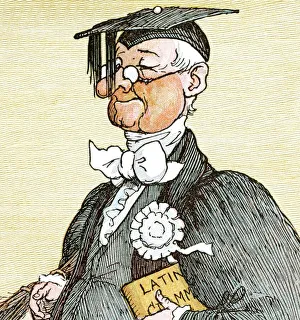 Nineteenth century schoolmaster Nineteenth century schoolmaster