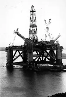 Offshore Drilling Equipment Prints: Oil Rigs