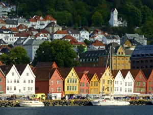 The old centre of Bergen (Bryggen), Norway The old centre of Bergen (Bryggen), Norway