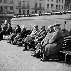 Scotland Black And White Photography Prints: Old Folk