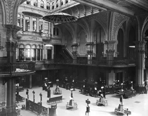 Old Stock Exchange in Wall Street, circa 1893 Old Stock Exchange in Wall Street, circa 1893